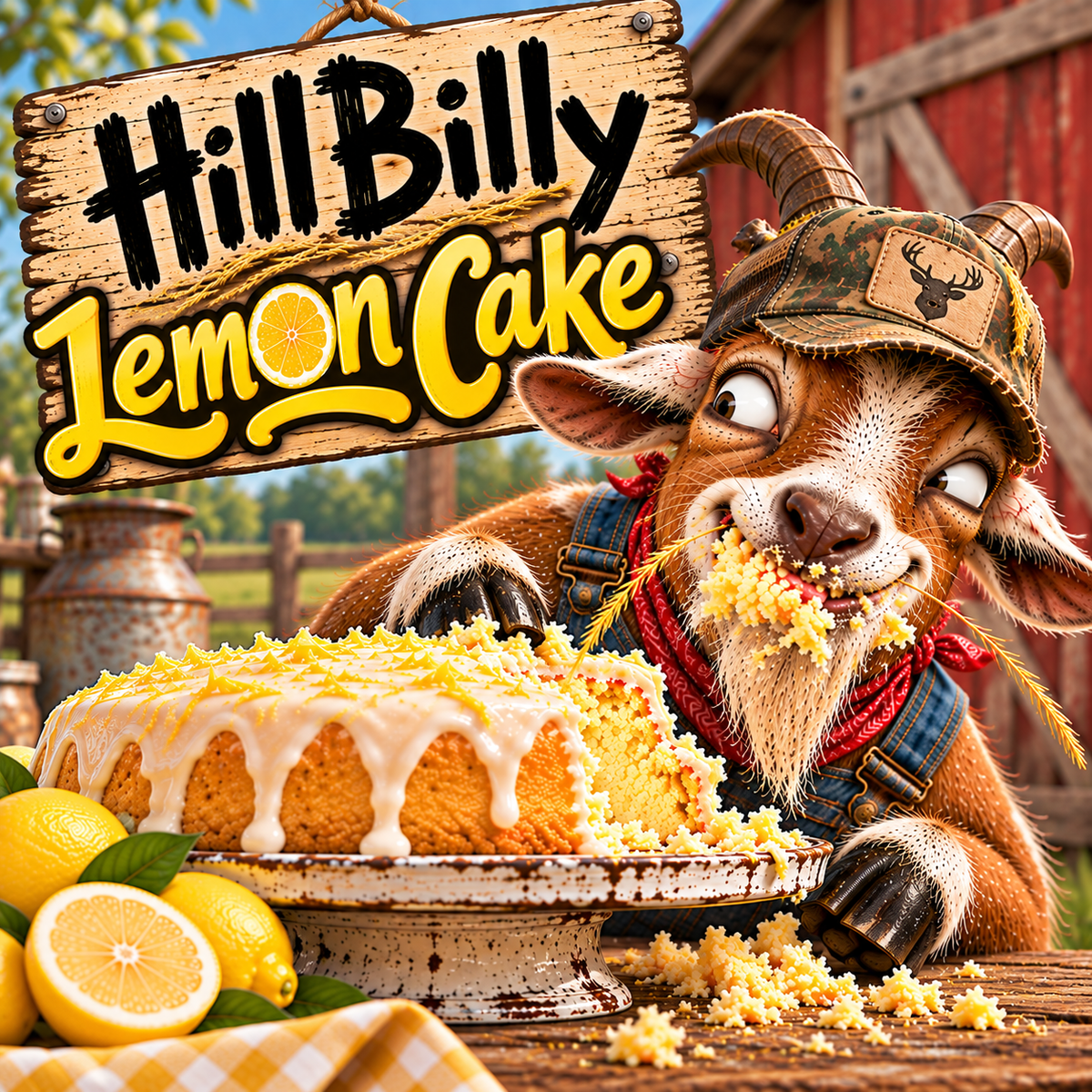 HILLBILLY LEMON CAKE